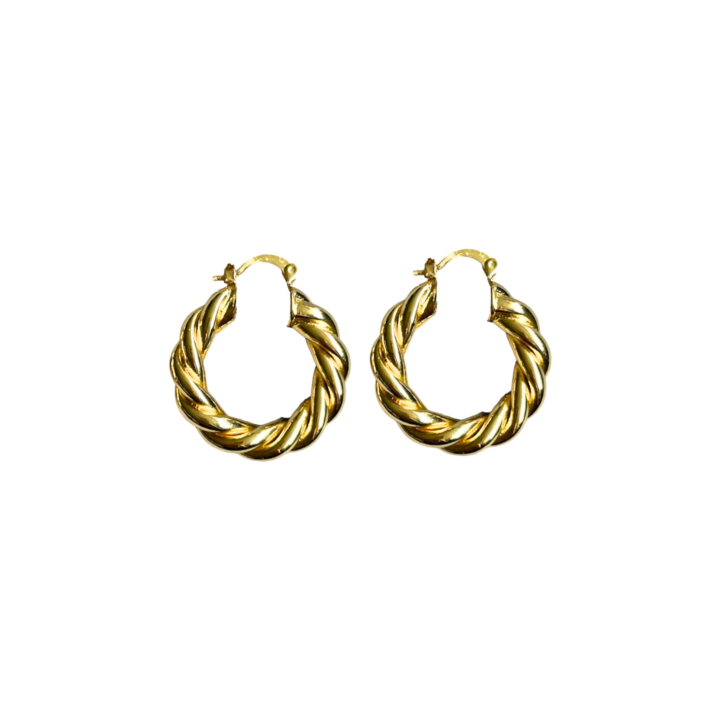 Bold croissant hoops